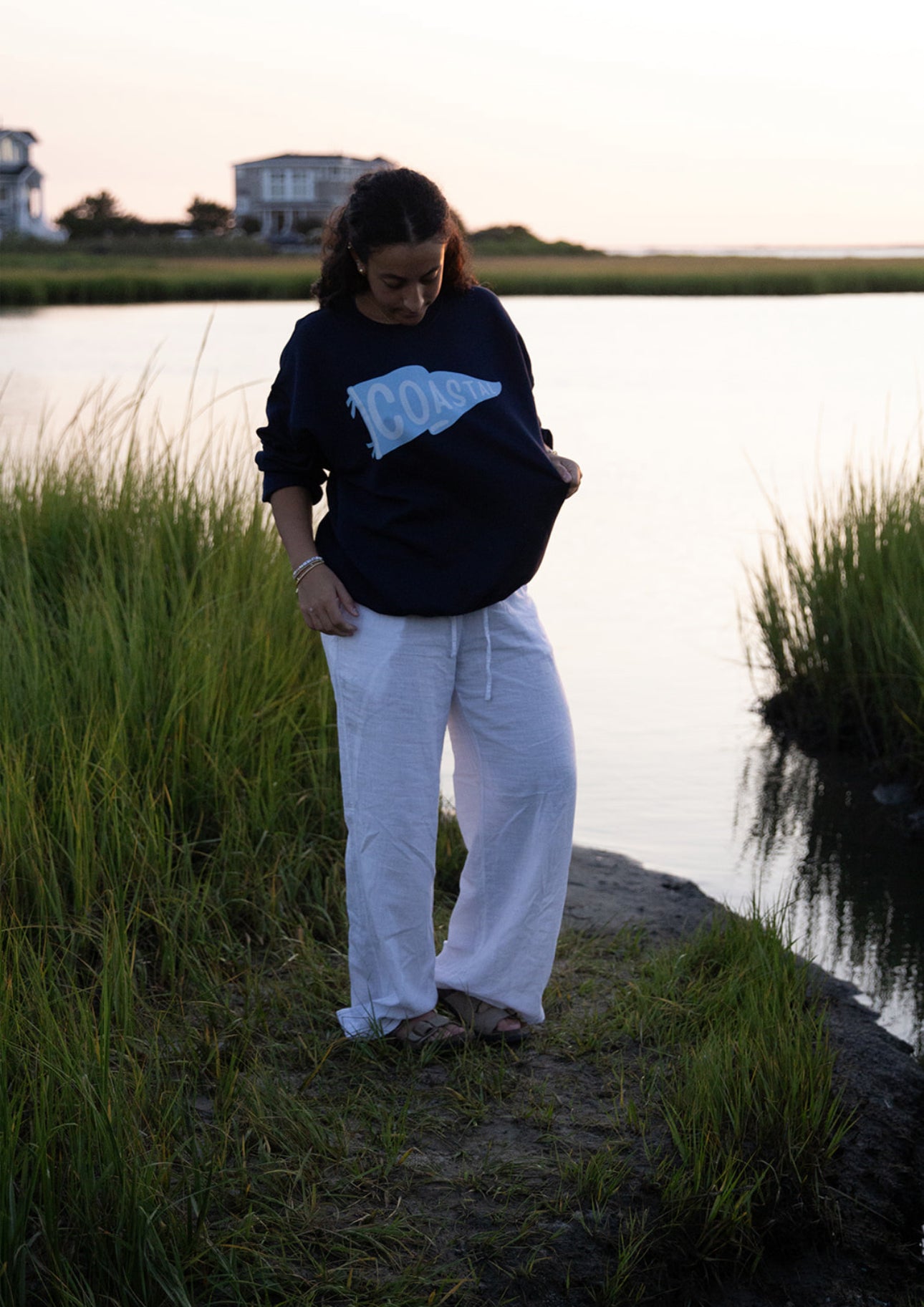 Pennant Crewneck