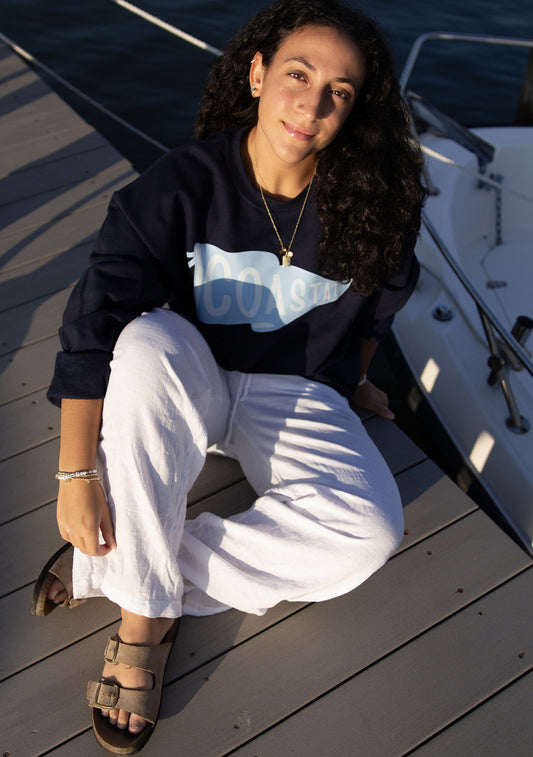 Pennant Crewneck